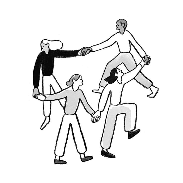 Intelligence Connection Network Illustration